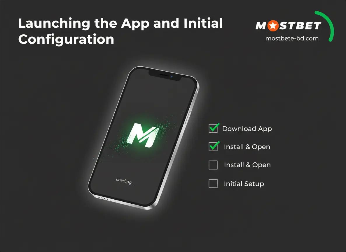 Launching the App and Initial Configuration
