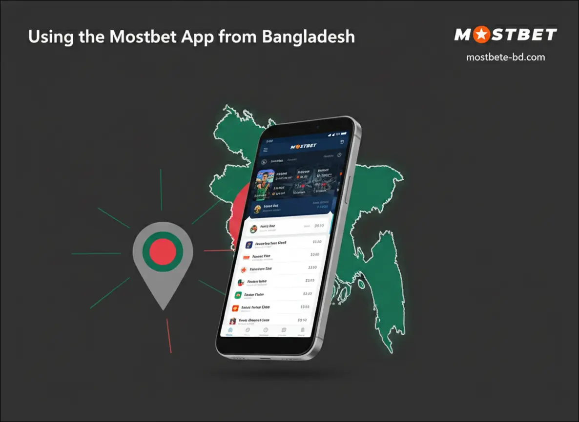 Using the Mostbet App from Bangladesh