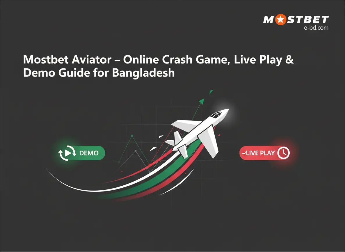 Mostbet Aviator – Online Crash Game, Live Play & Demo Guide for Bangladesh