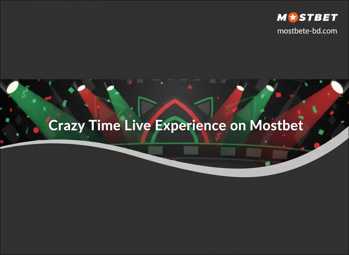 Crazy Time Live Experience on Mostbet