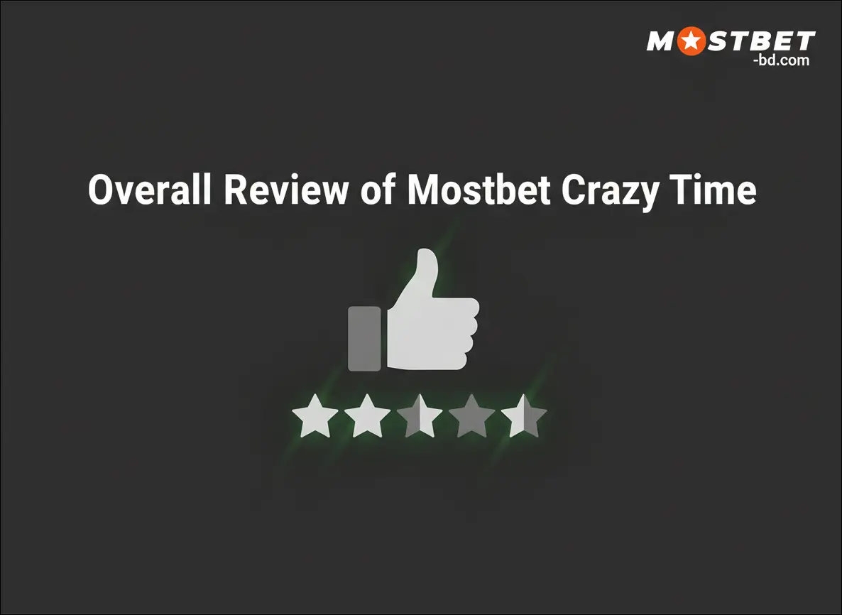 Overall Review of Mostbet Crazy Time