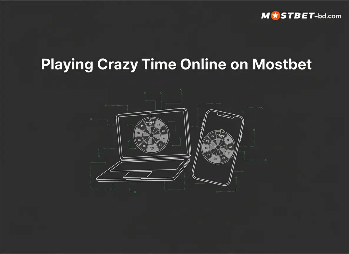 Playing Crazy Time Online on Mostbet