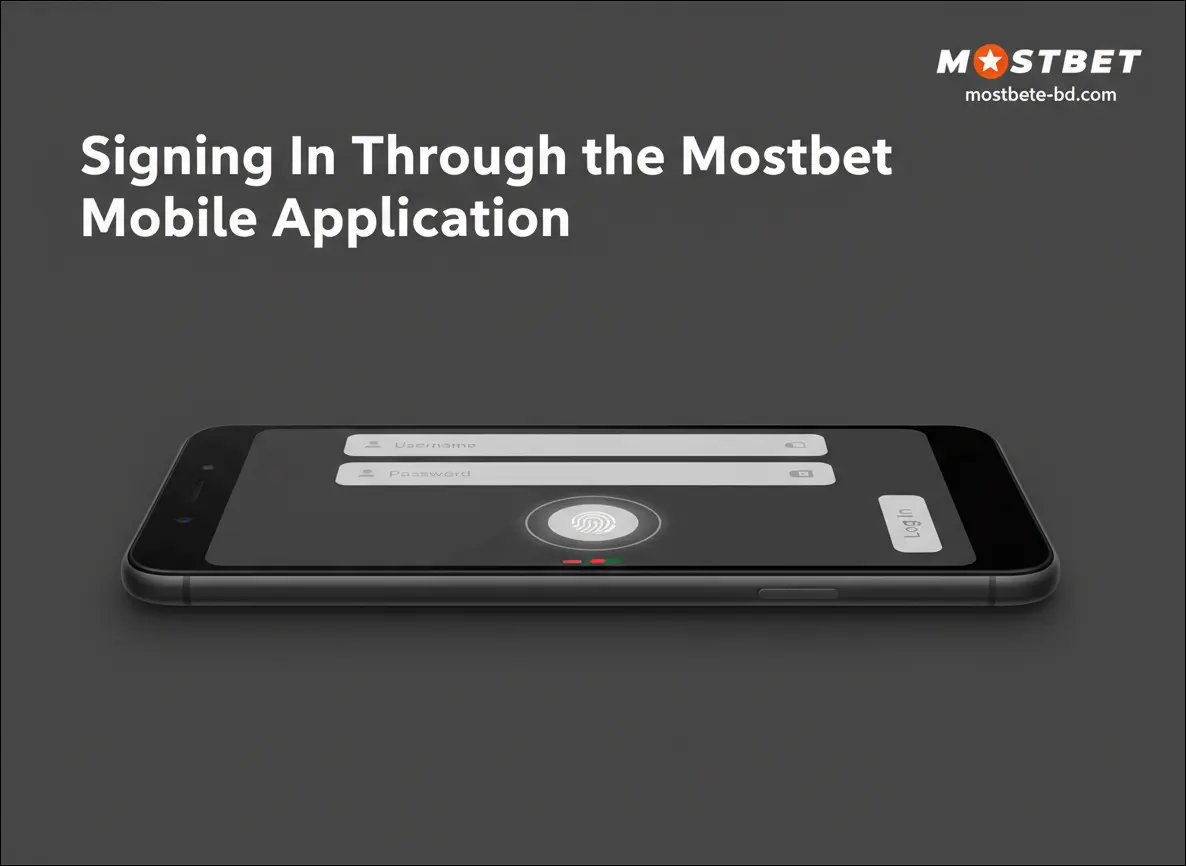 Signing In Through the Mostbet Mobile Application