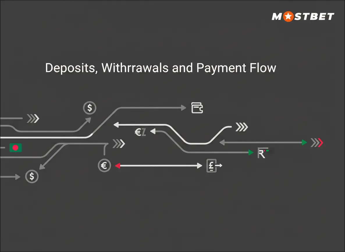 Deposits, Withdrawals and Payment Flow