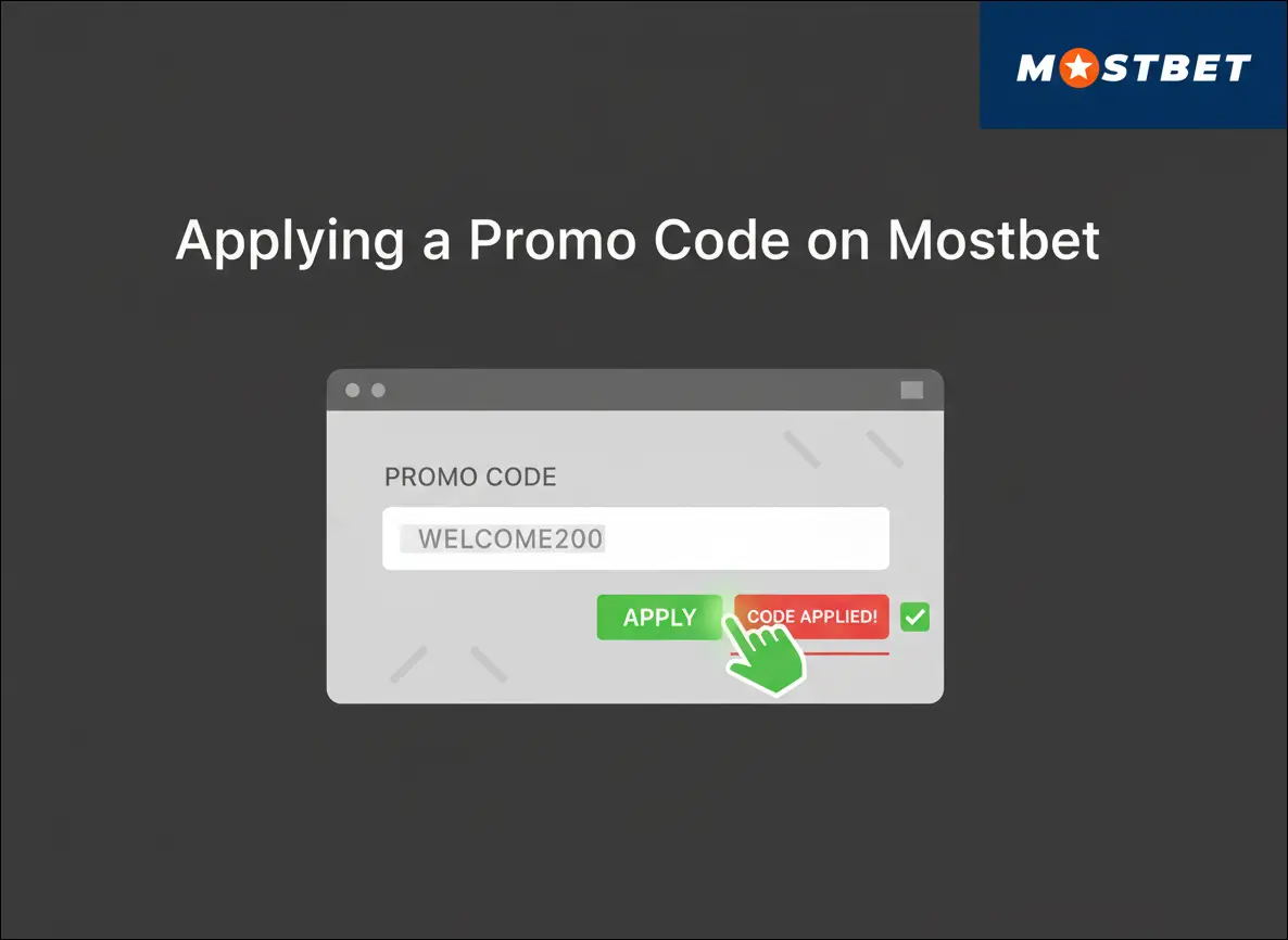 Applying a Promo Code on Mostbet