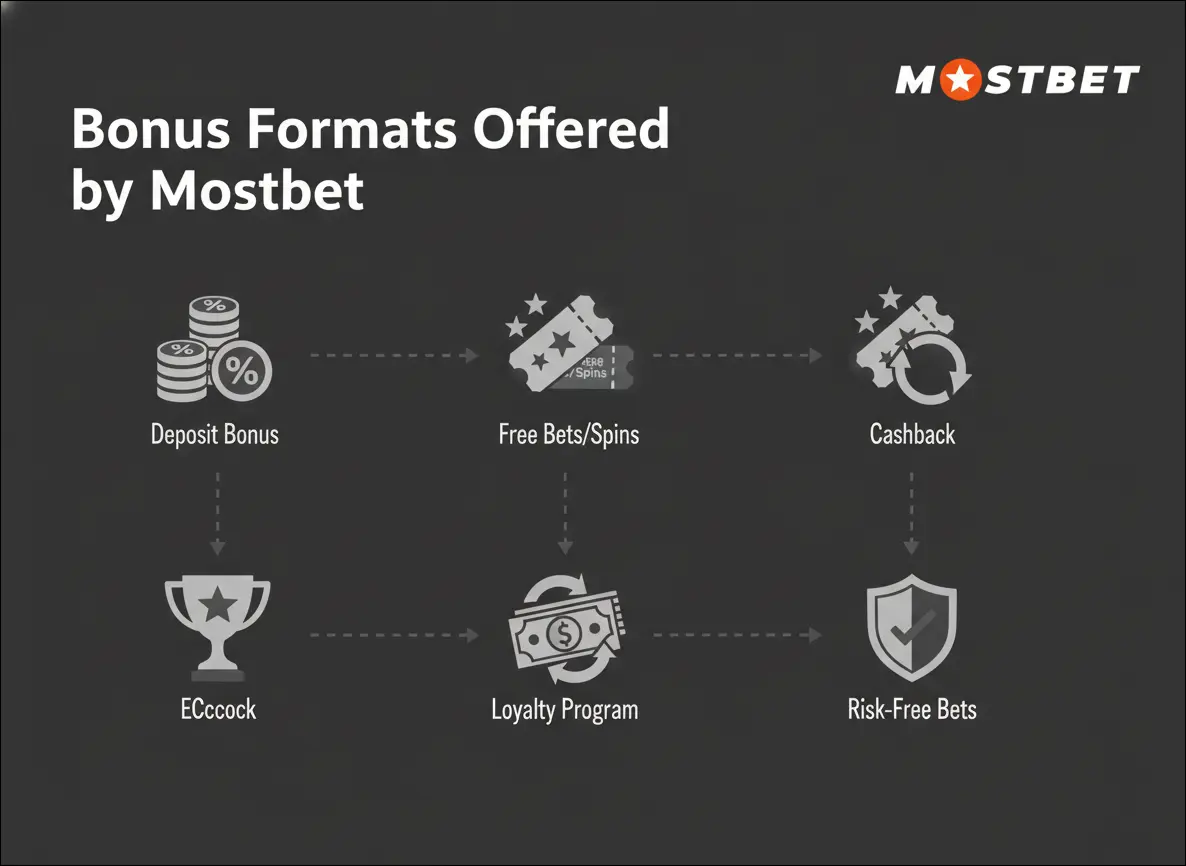 Bonus Formats Offered by Mostbet