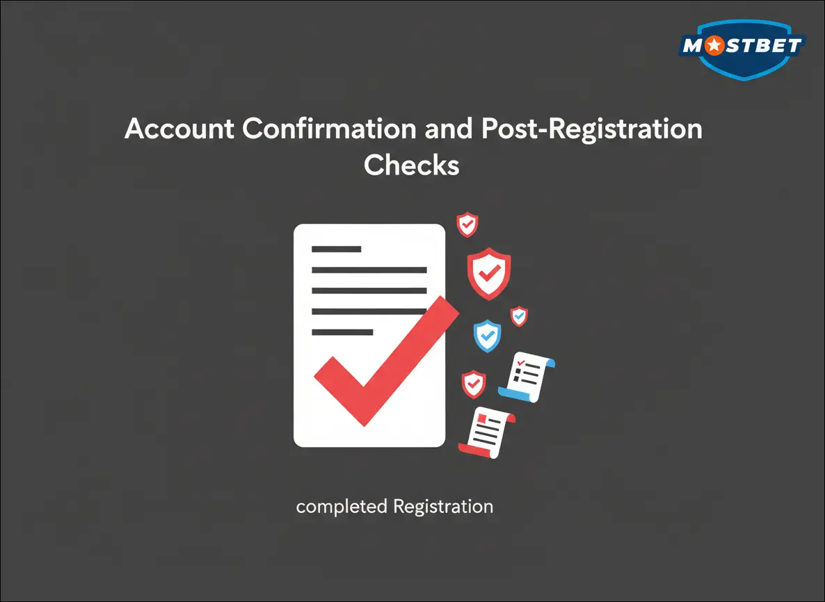 Account Confirmation and Post-Registration Checks