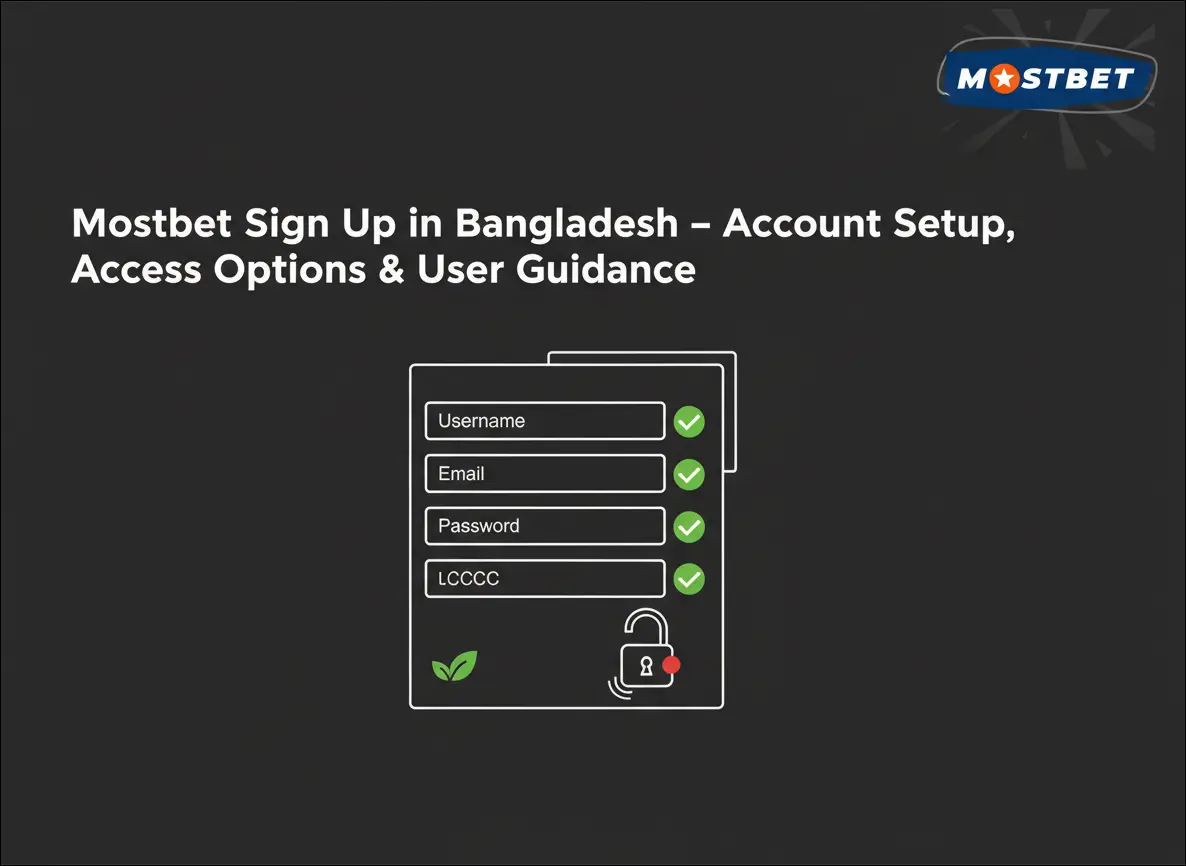 Mostbet Sign Up in Bangladesh – Account Setup, Access Options User Guidance